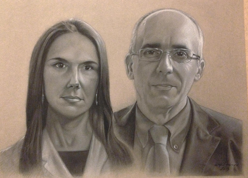 mom and dad portrait by Zetas-Art on DeviantArt