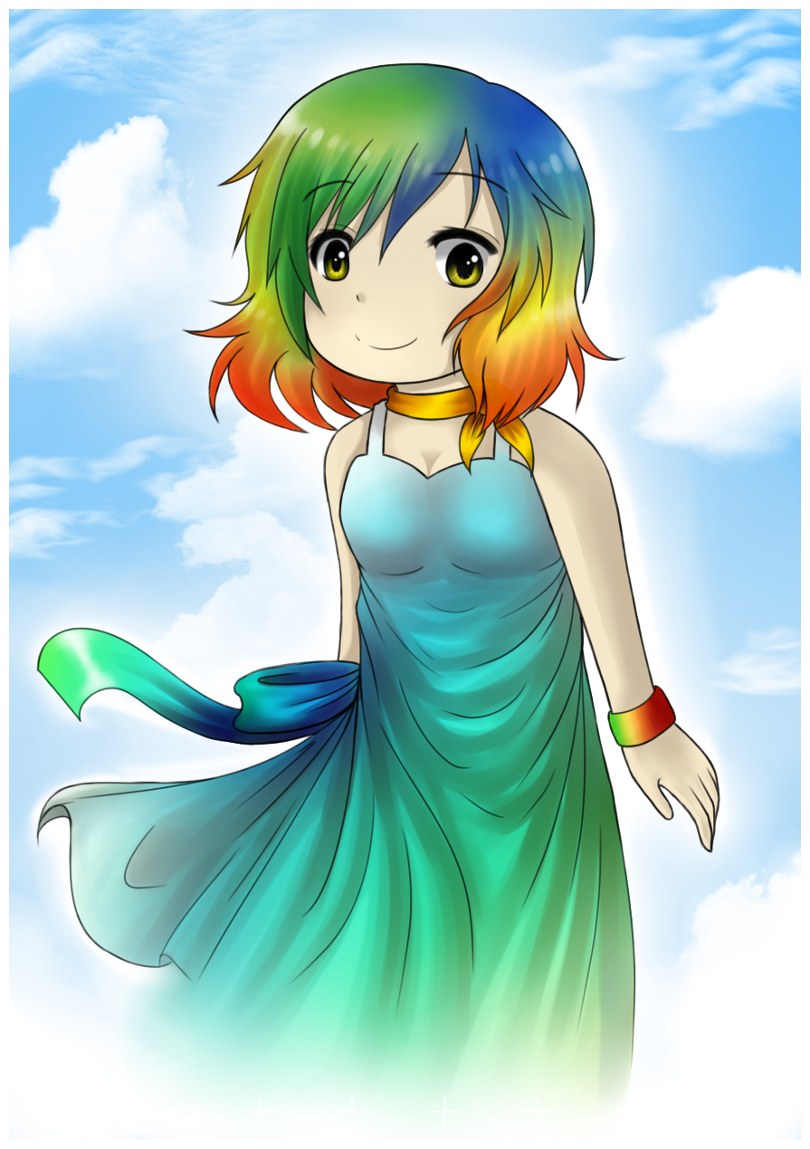 The Rainbow Lady by Reaper-Mcasaurus on DeviantArt