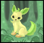 Leafeon by 0-Kyuubs-0