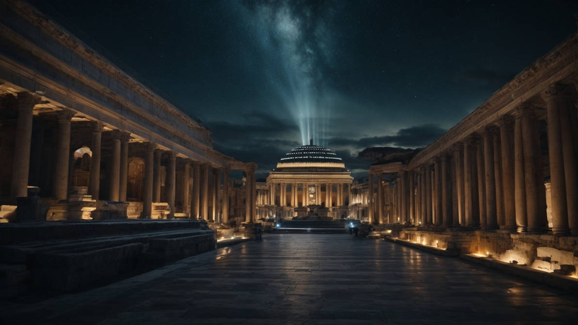 Futureistic Rome PhotoReal A future where the ancient Roman culture by seharaiel on ...