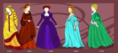 Fashion: Medieval to Rococo