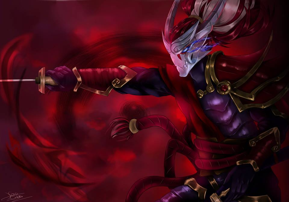 Speedpaint drawing Blood Moon Yasuo in ms paint by EduBR064 -- Fur Affinity  [dot] net