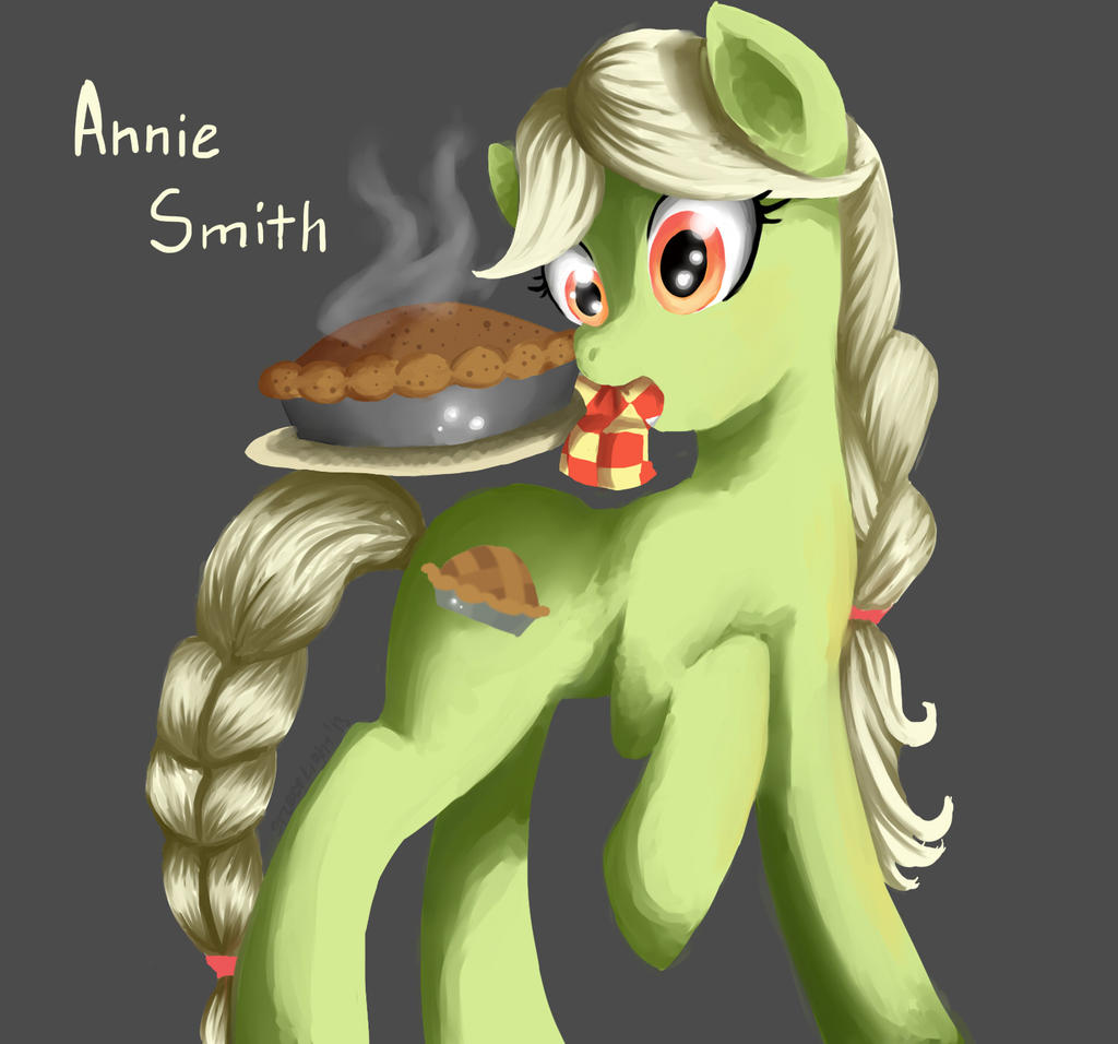 Annie Smith and her pies