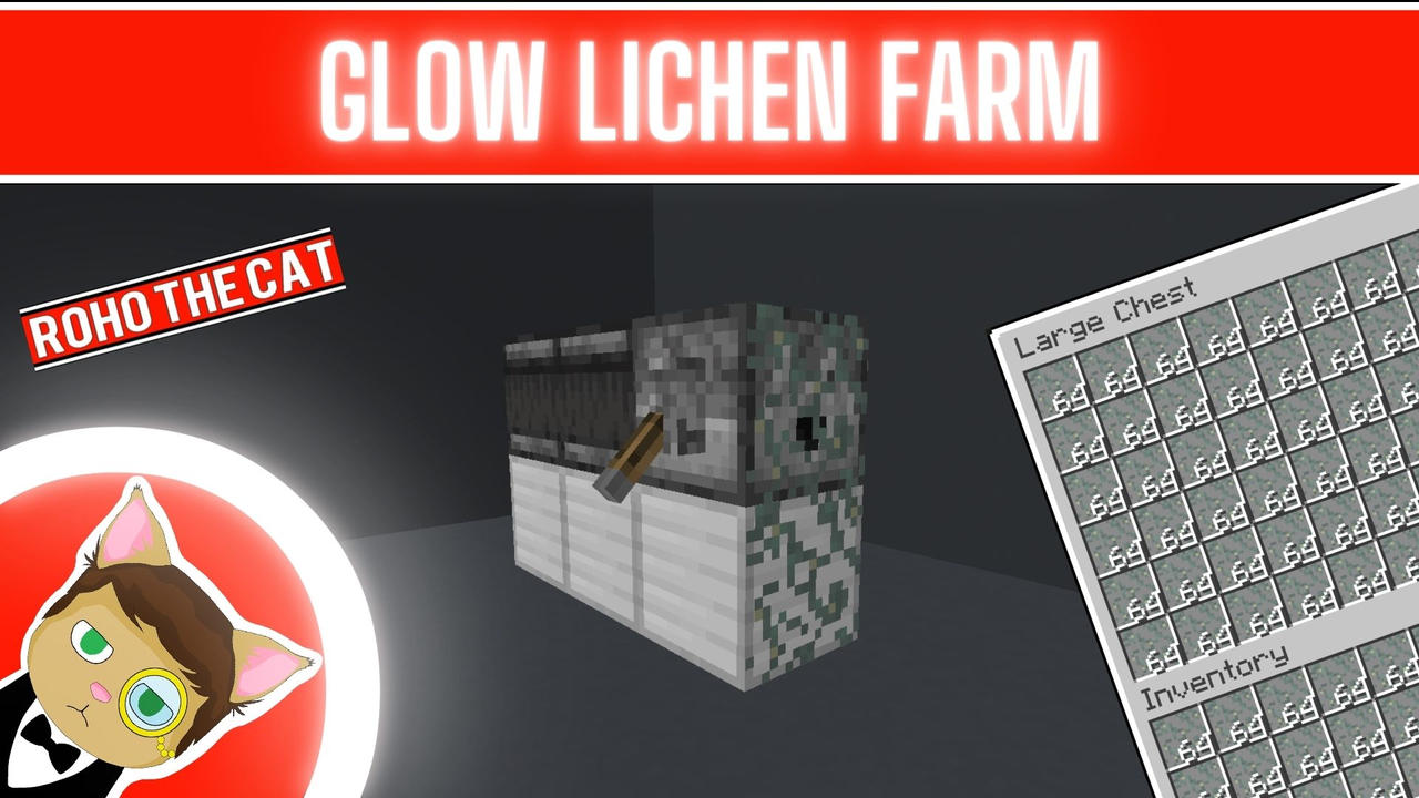 Minecraft Glow Lichen Farm Super Easy By Rohothecat On Deviantart Minecraft Glow Lichen Farm Super Easy By Rohothecat On Deviantart