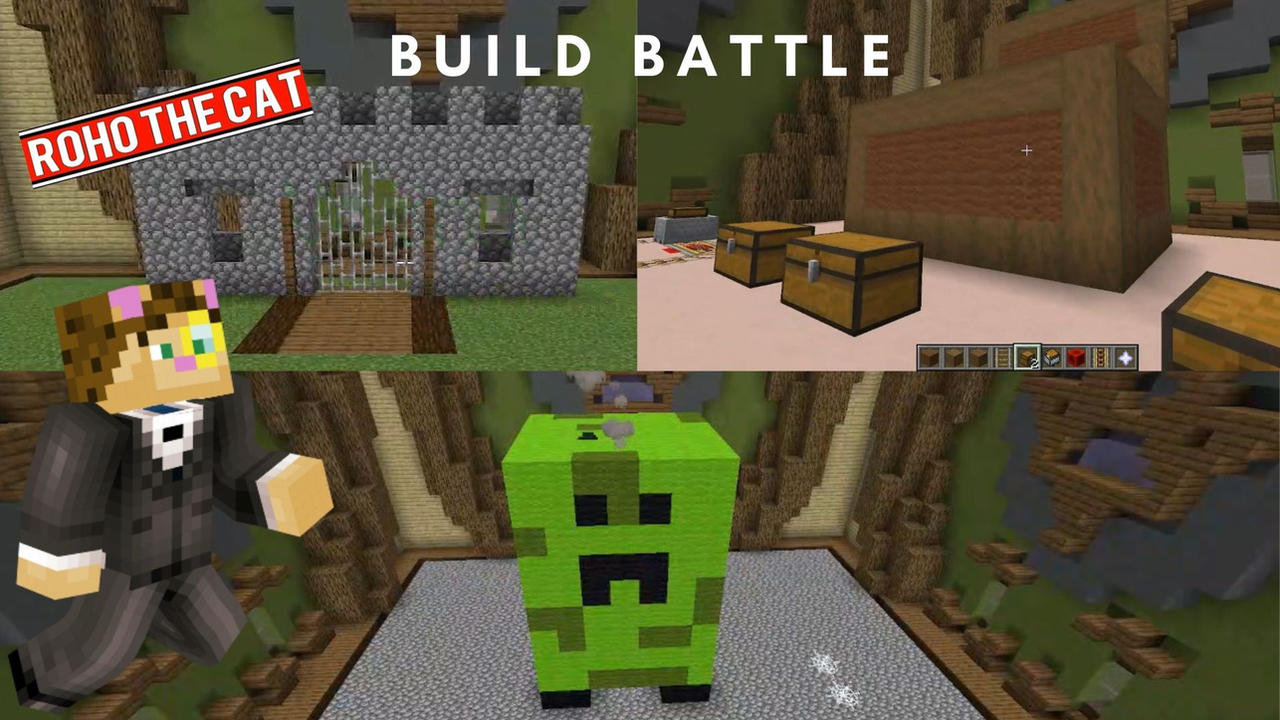 Minecraft Build Battle BUILD BATTLE!! Who Won? : R/Minecraft