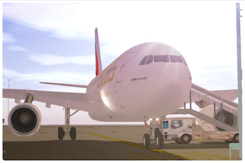 X-Plane EMIRATES A330-300