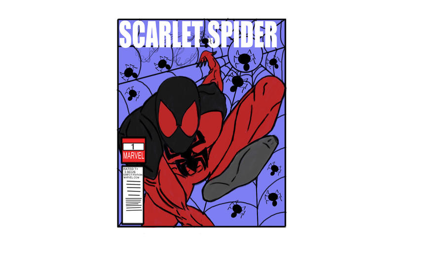 Scarelt Spider Comic Book Cover