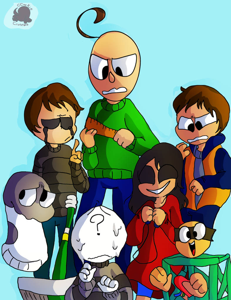 Baldi's Basics (Re-Draw) by CCookieCrumbs on DeviantArt