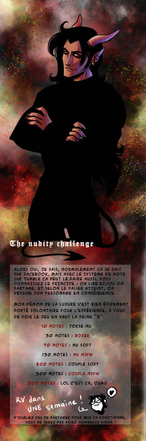 The nudity challenge