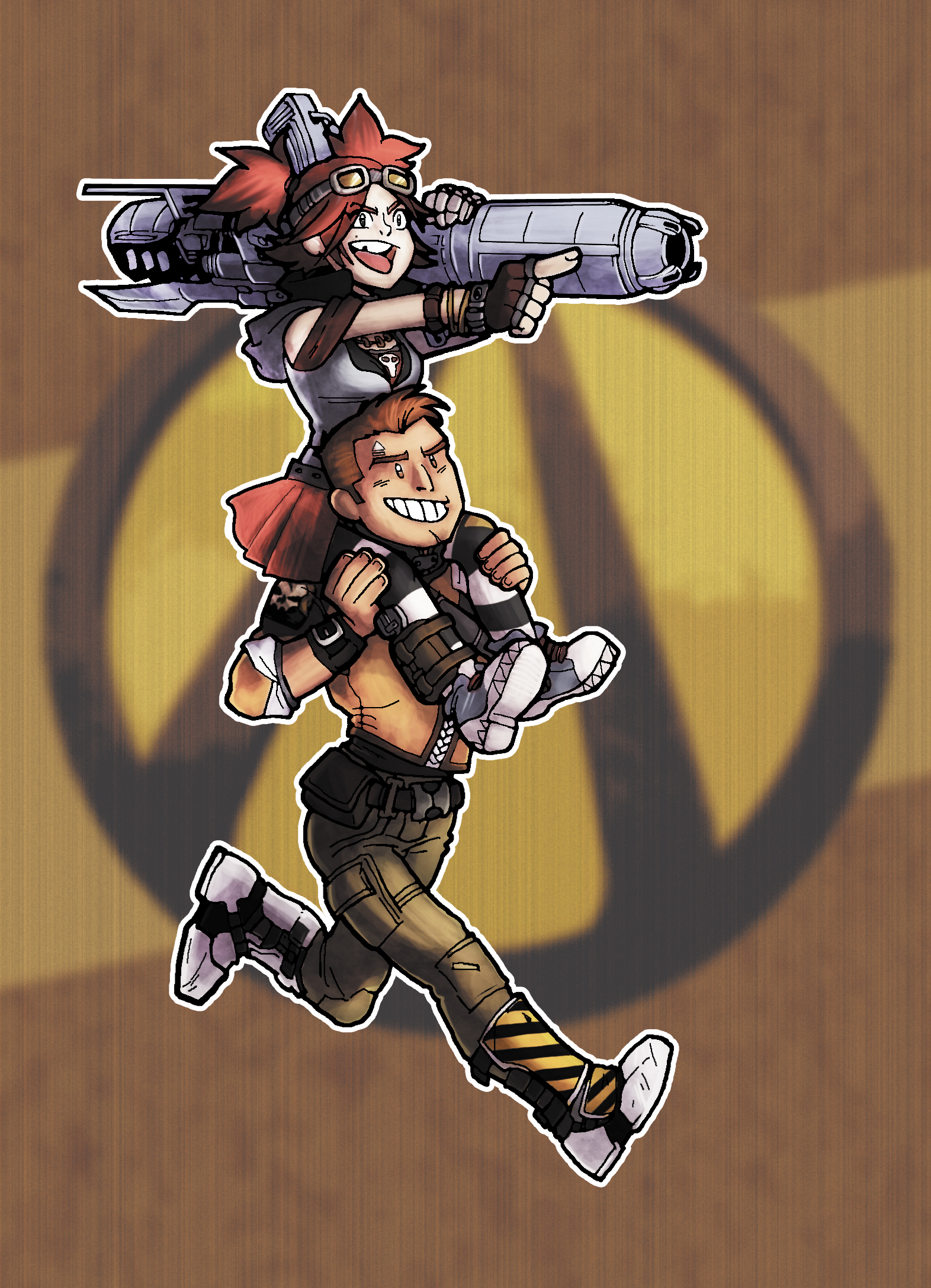 Gaige / Axton [borderlands 2]