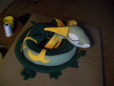 Sleepy Serperior plush