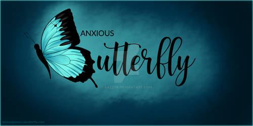 Anxious Butterfly Banner