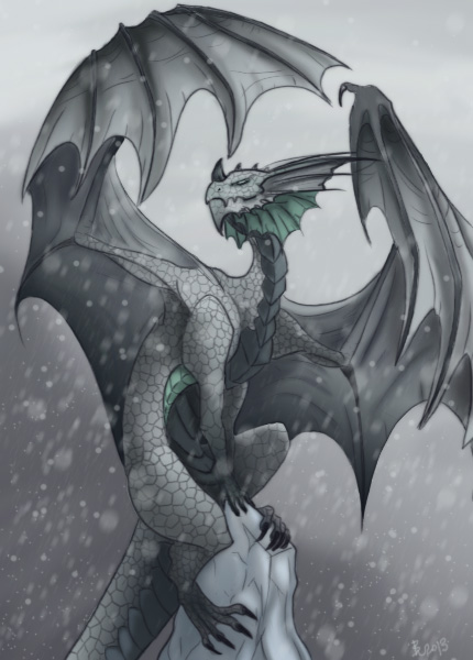 Ice Dragon color practice