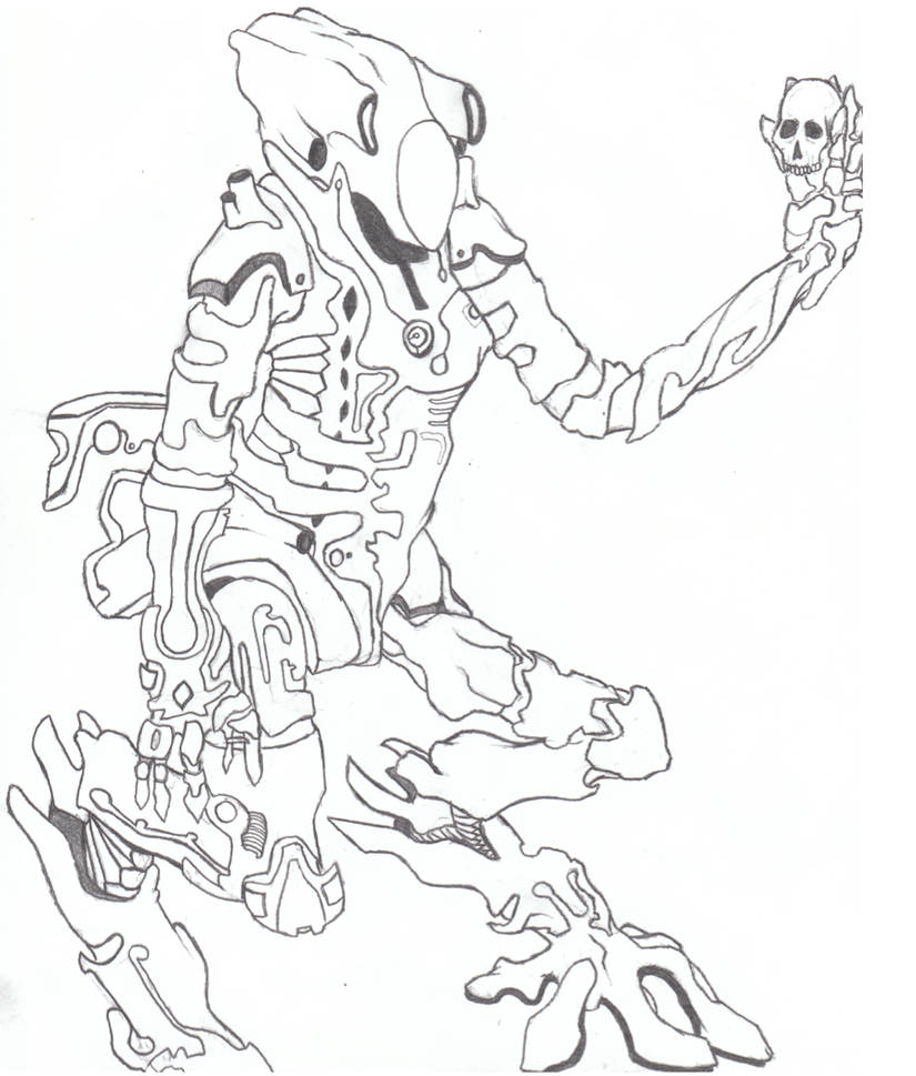 Advanced Alien Drawing Advanced Alien Concept by KTKruse on DeviantArt