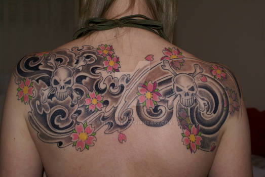 Upper Back Tattoo