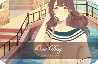 One Day charity artbook preview