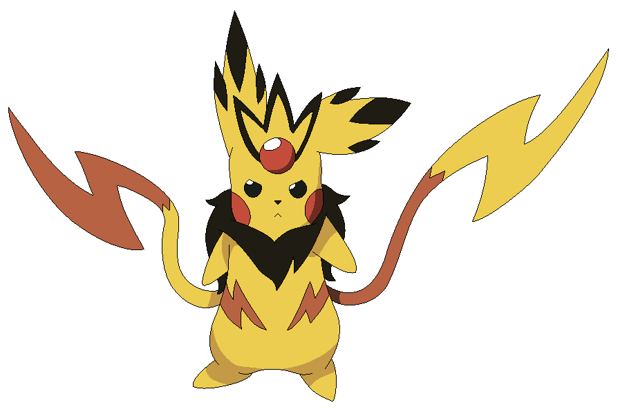 Mega Pikachu by ElyasArts on DeviantArt