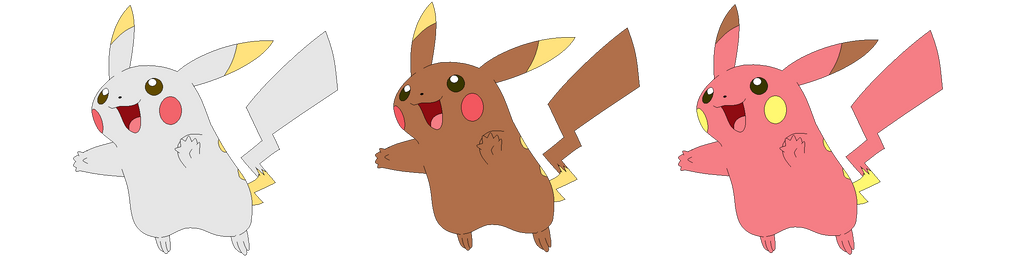 Shiny Pikachu (Vote which one is best)