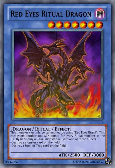 Red Eyes Ritual Dragon by JontoreanG on DeviantArt