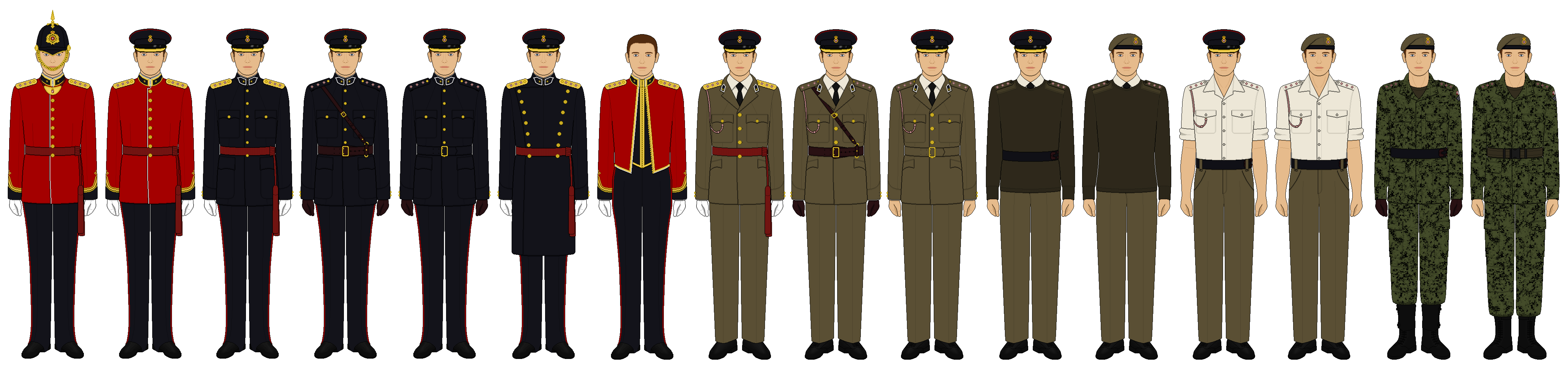 Saxon Royal Army Dress Regulations by tsd715 on DeviantArt Saxon Royal Army Dress Regulations by tsd715 on DeviantArt