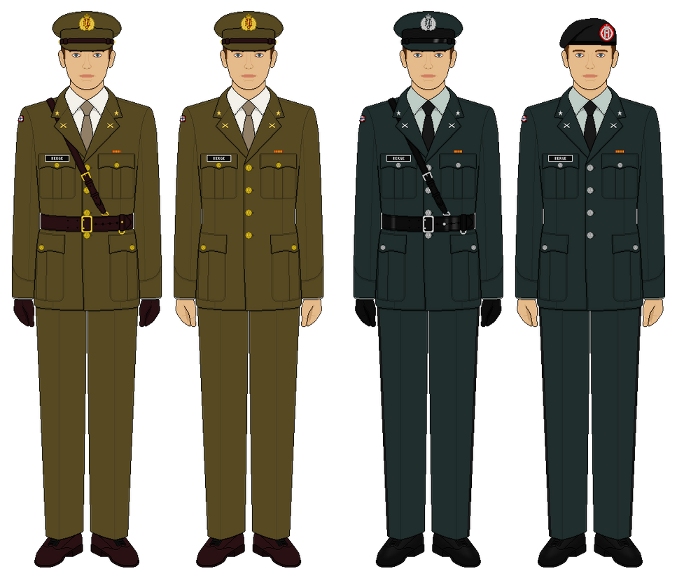 Some Norwegian Army Uniforms by tsd715 on DeviantArt