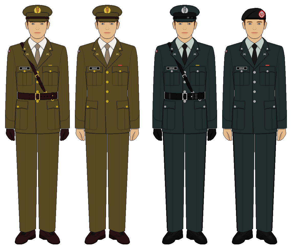 Some Norwegian Army Uniforms by tsd715 on DeviantArt