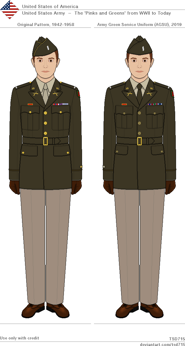 The 'Pinks and Greens' from WWII to Today by tsd715 on DeviantArt The 'Pinks and Greens' from WWII to Today by tsd715 on DeviantArt