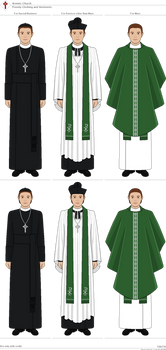 Priestly Vestments of the Arennic Church