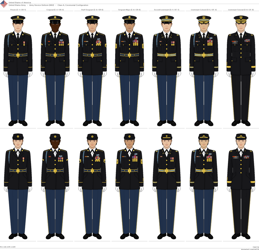 U.S. Army ASU Class A Ceremonial by tsd715 on DeviantArt