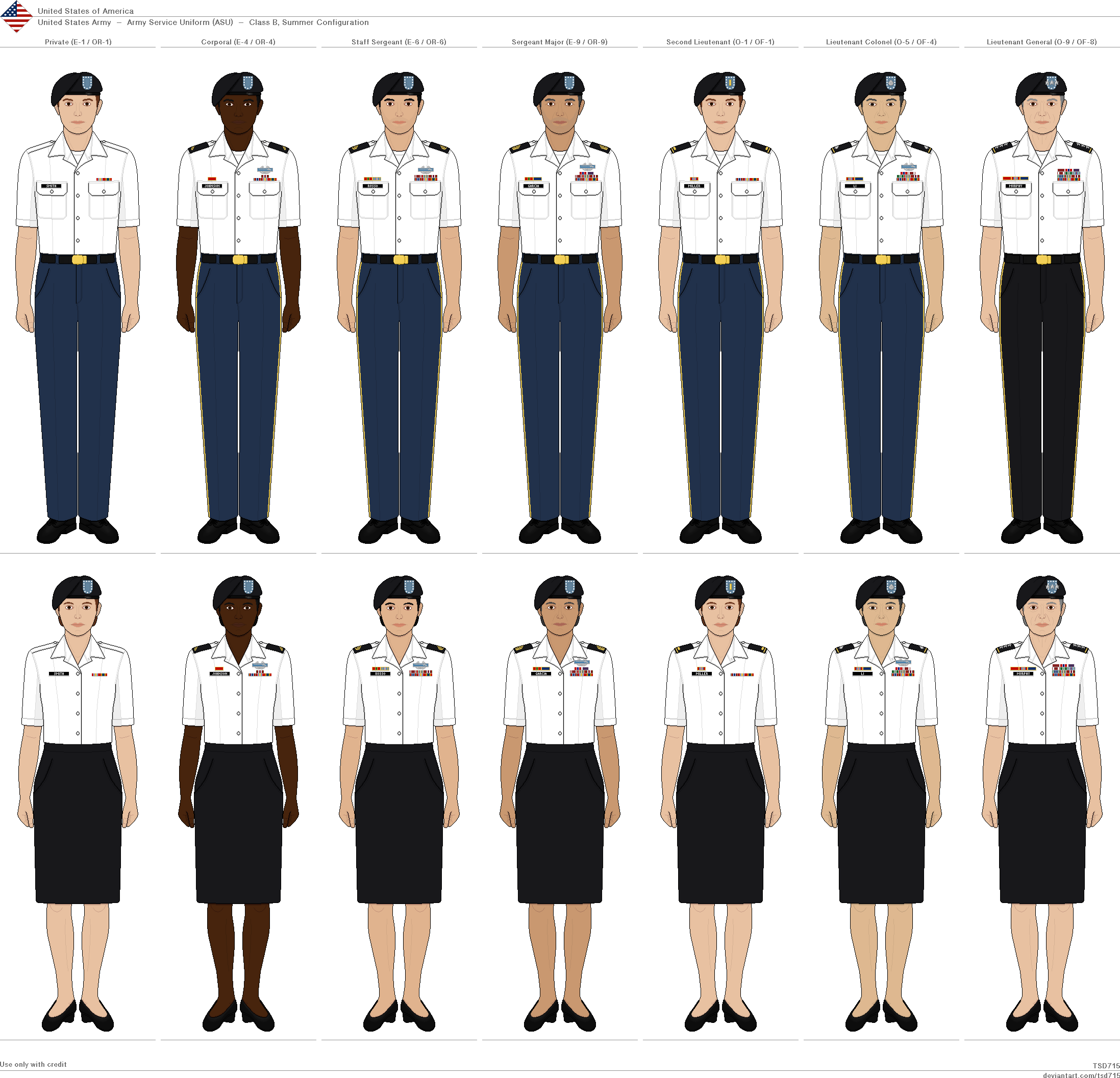 U.S. Army] Asu, Class B (Summer) By Tsd715 On Deviantart