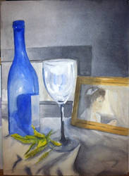 still life (self-portrait)