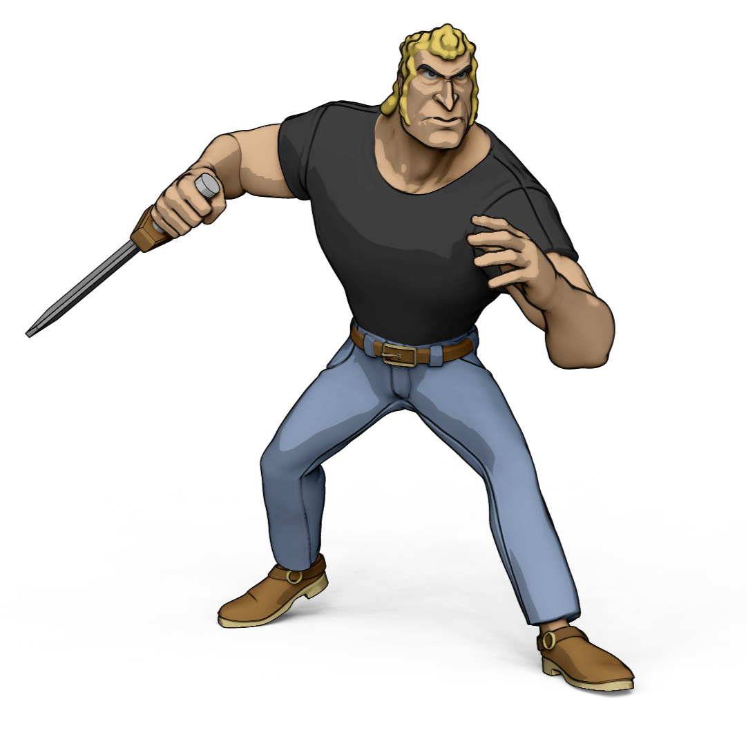 Brock Samson miniature (NOV 2023 Patreon Release) by portalnik on ...