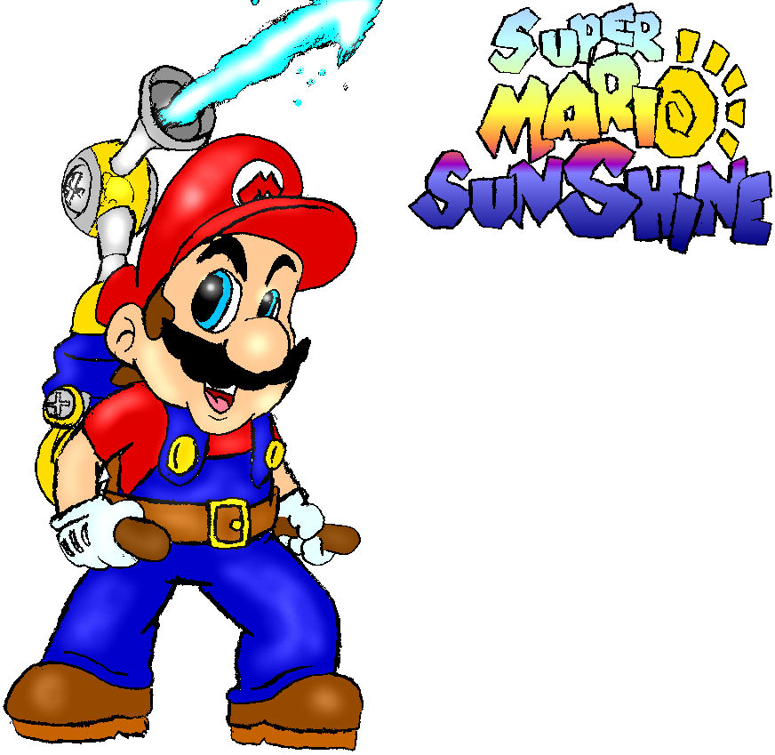 Da Sun Mario Super Mario Sunshine by DairyKing on DeviantArt