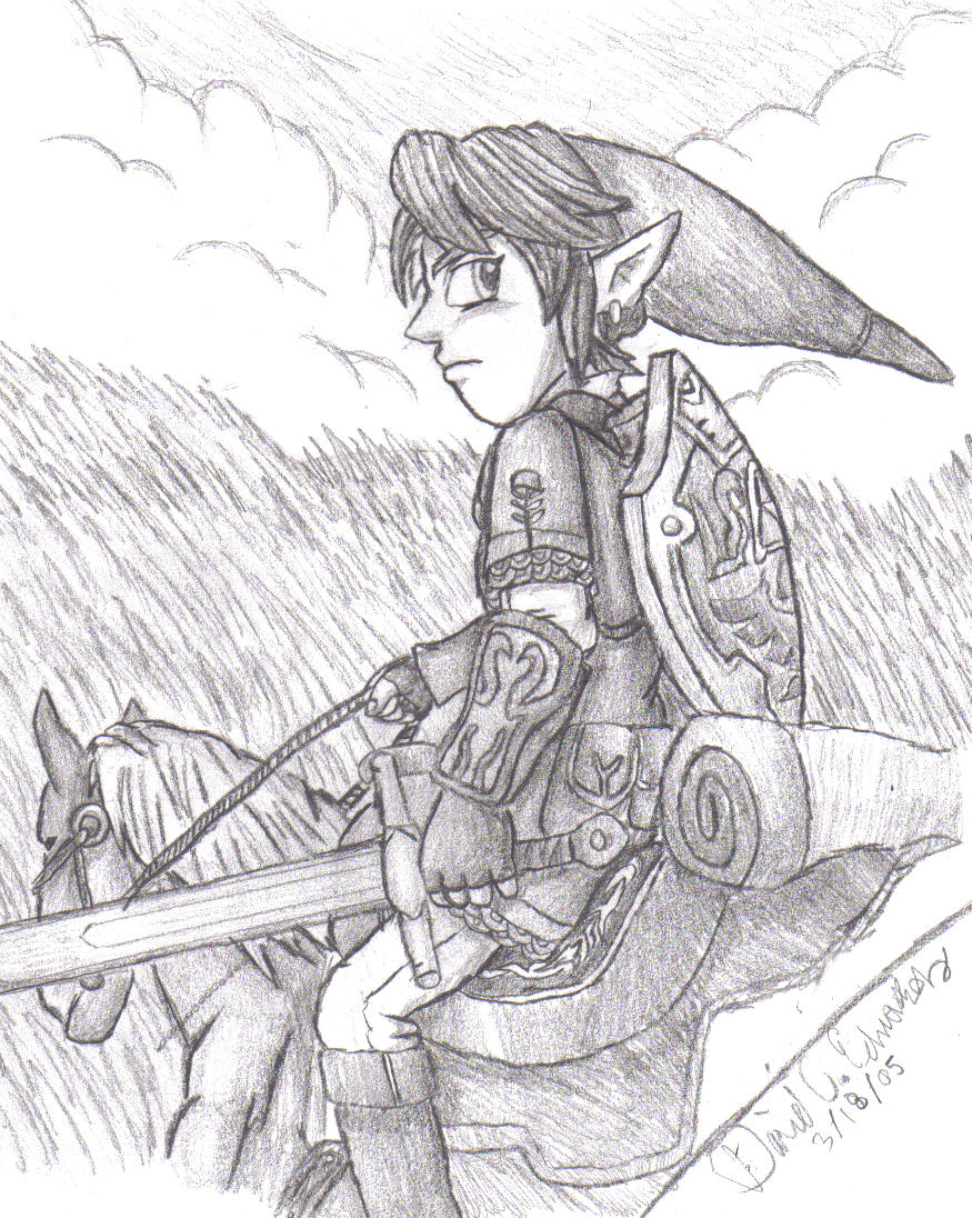 Link on Horseback