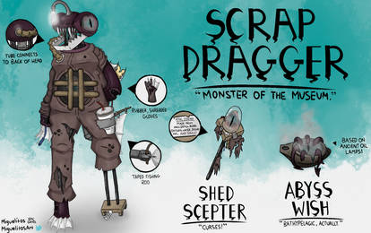 Scrap Dragger Character Concept