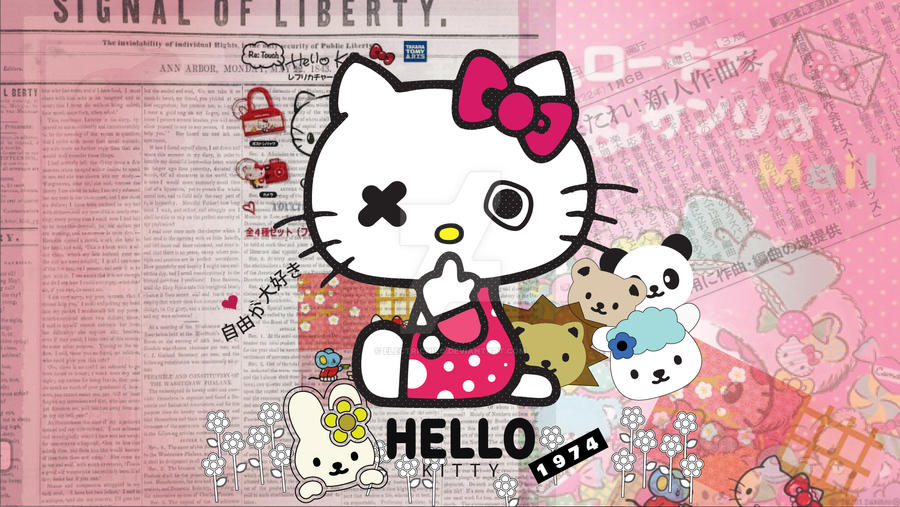Hello Kitty Pc Wallpaper 1920x1080 By Electrichilo On Deviantart