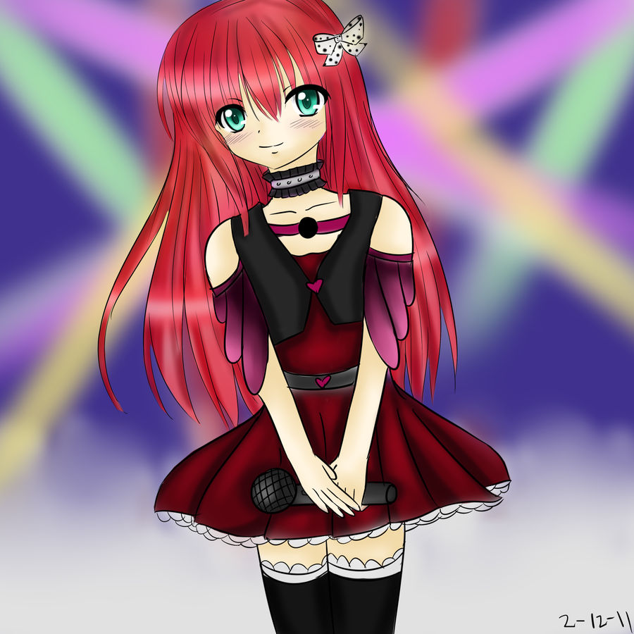 anime singer by animewuverx3 on DeviantArt