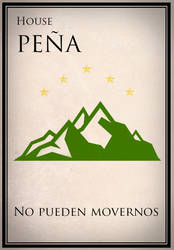 Pena family banner