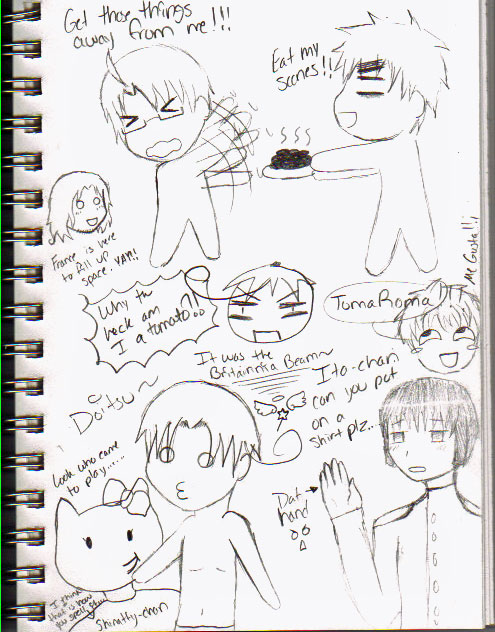 Hetalia Doodles