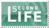 Second Life Aqua Stamp