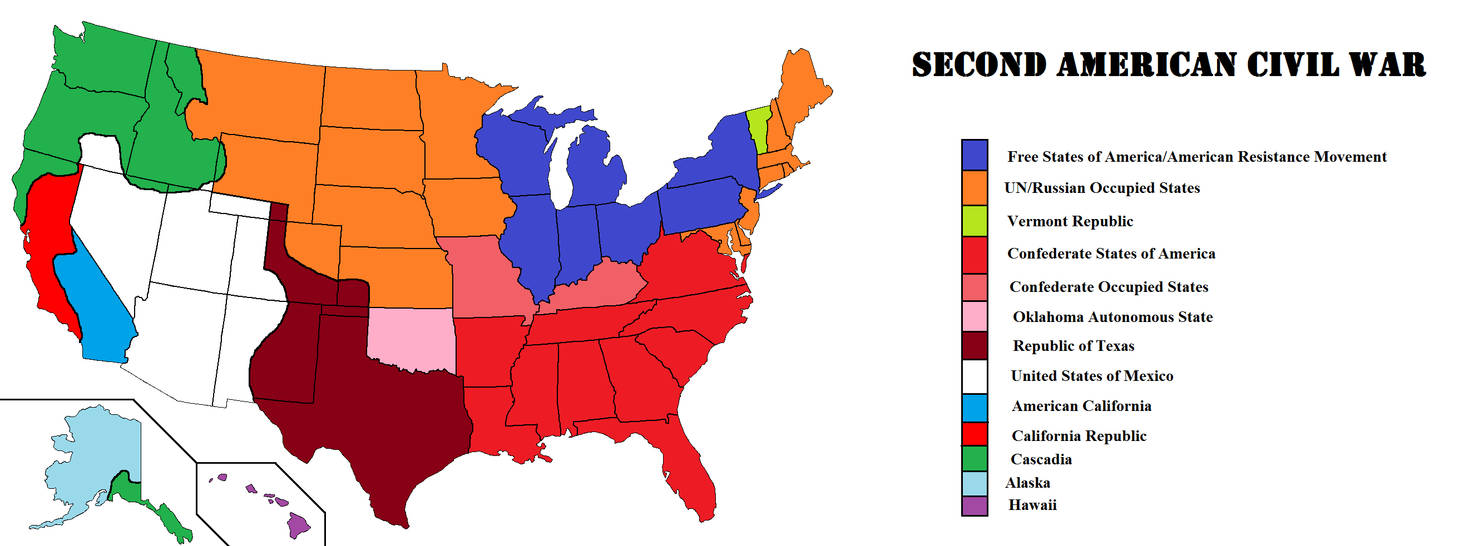 2acw Second American Civil War by lovelylemonmonster on DeviantArt