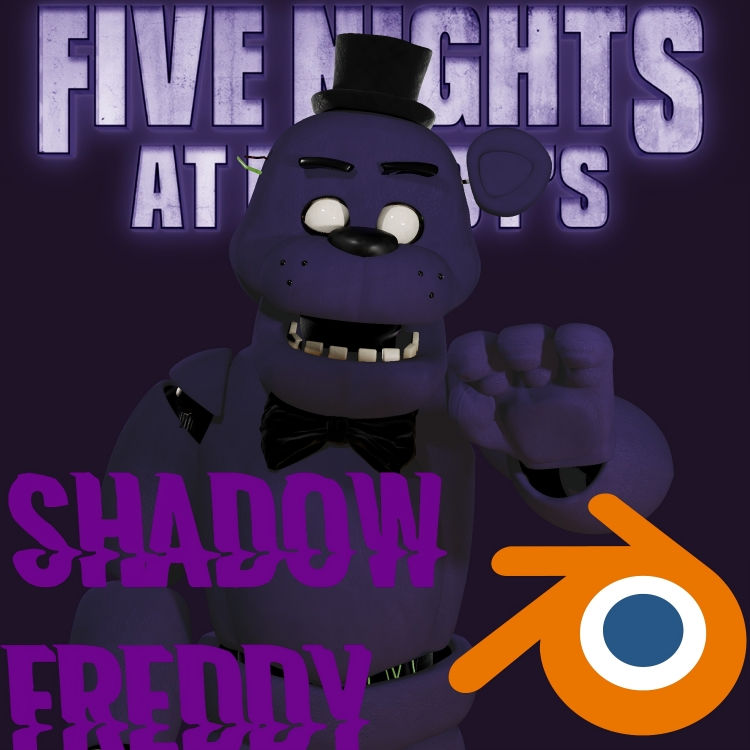 Fnaf movie) shadow freddy poster (edit) by galaxystudios78 on