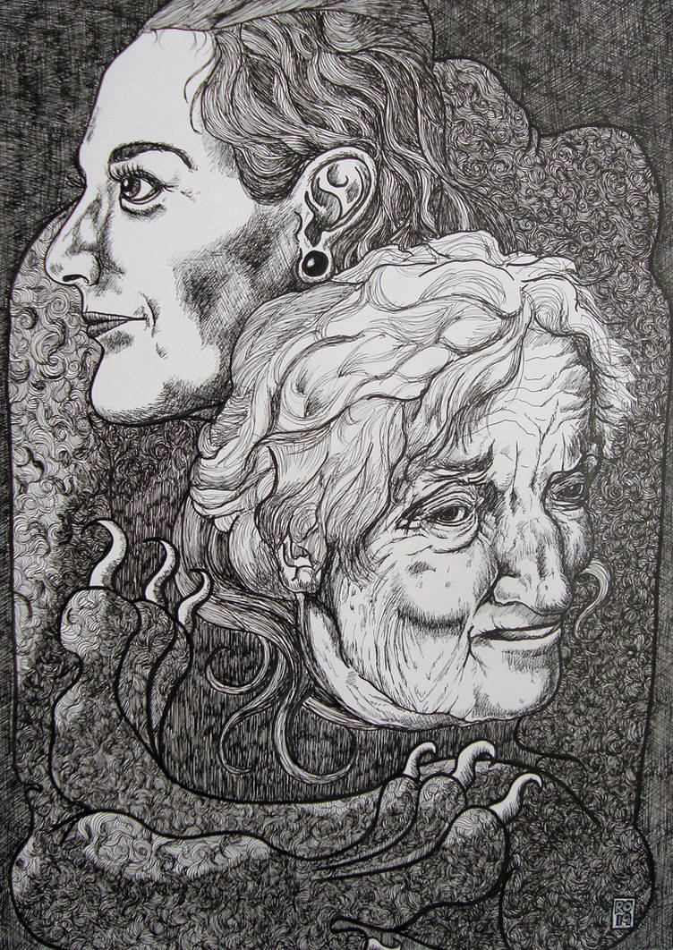 two headed woman by crowleyronan on DeviantArt