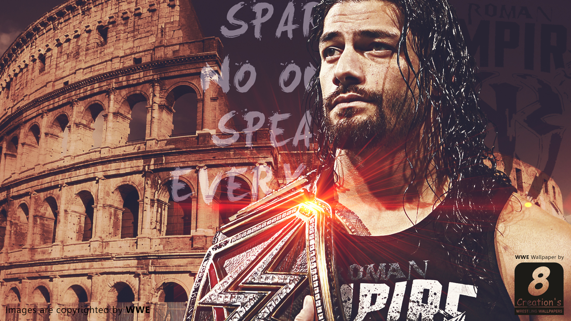 WWE Roman Reigns Wallpaper by Arunraj1791 on DeviantArt WWE Roman Reigns Wallpaper by Arunraj1791 on DeviantArt