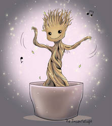 Baby Groot Dancing