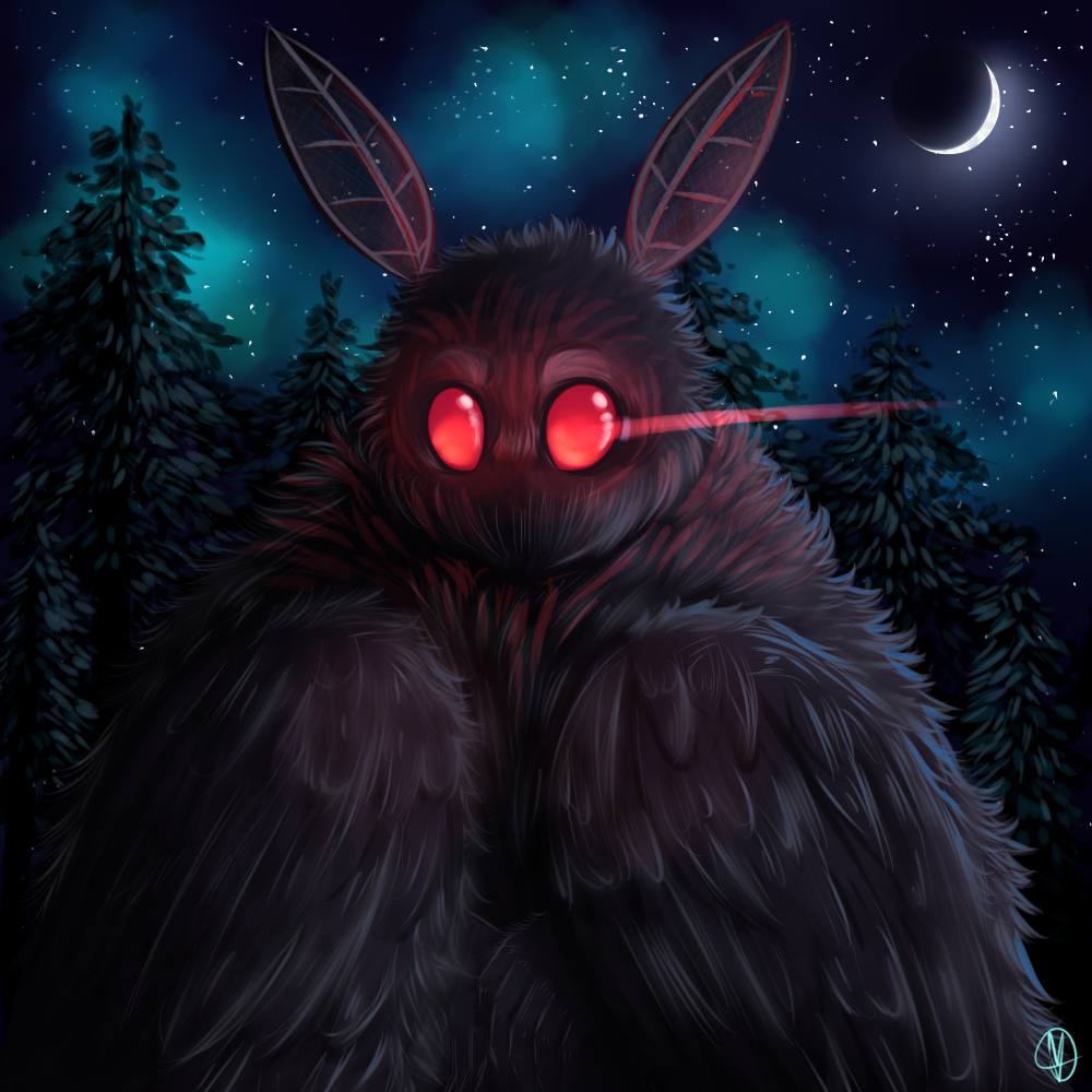 Mothman! by VibhusCoffee on DeviantArt