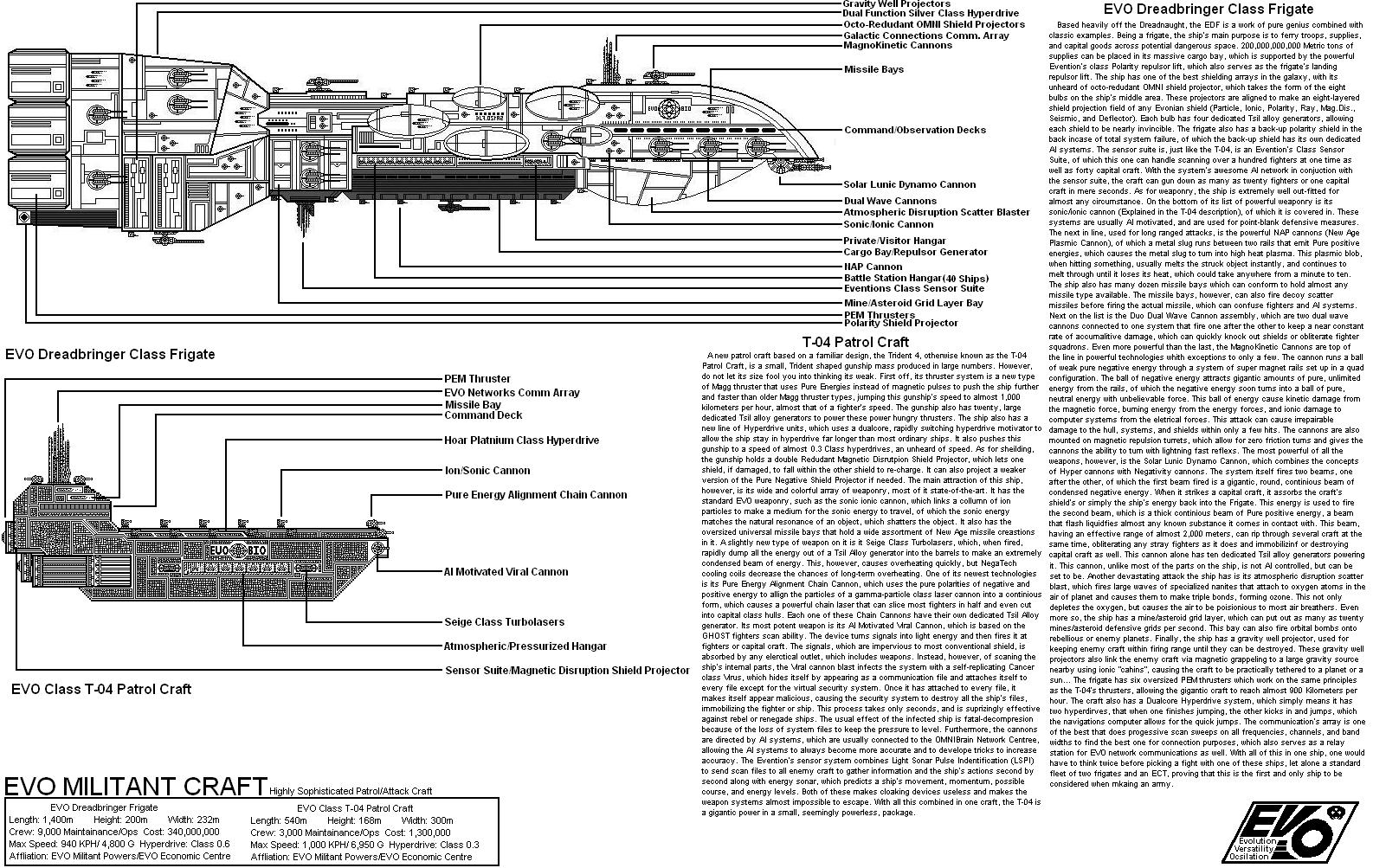 Dual Ship Designs