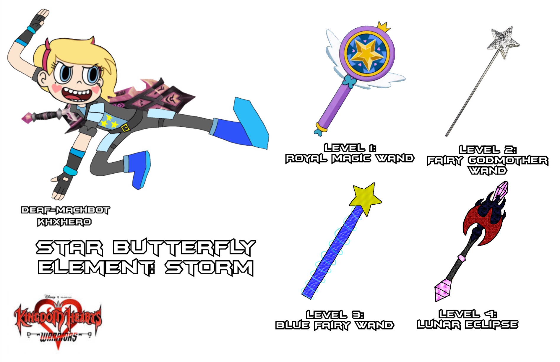 Kingdom Hearts Warriors: Star Butterfly