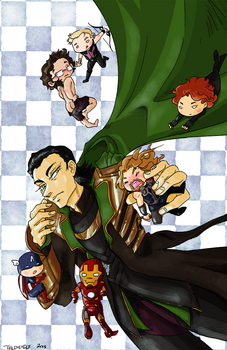 Loki and the Tinyvengers!