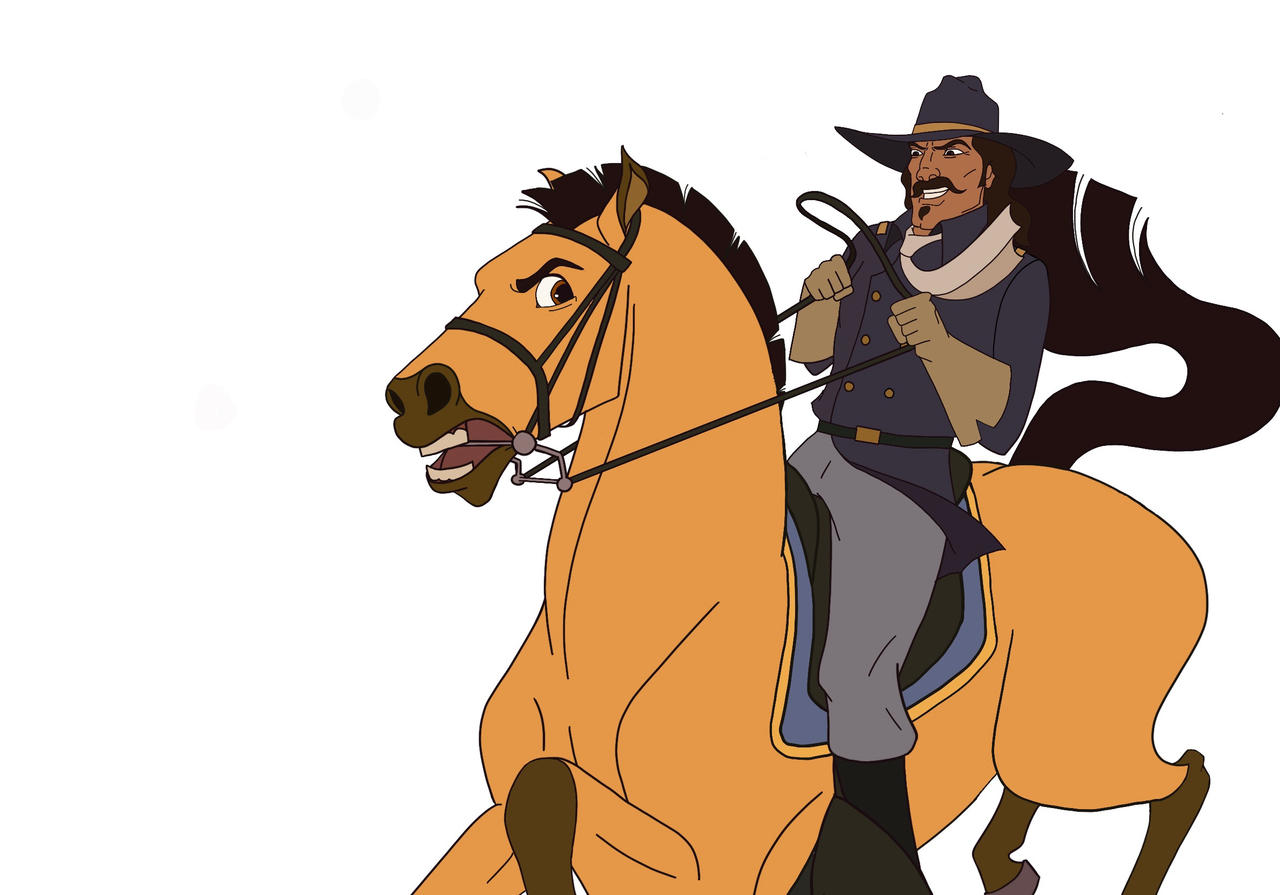 Colonel Spirit Spirit And The Colonel Flat Color by jellyshorse on DeviantArt